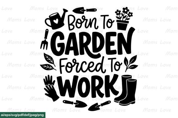 Born To Garden Forced To Work SVG PNG: A Designer’s Real-World Embroidery Review