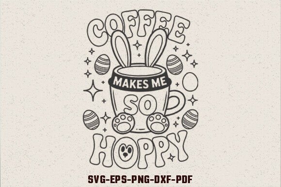 Coffee Makes Me So Hoppy SVG: A Designer’s Real-World Review for Embroidery Use