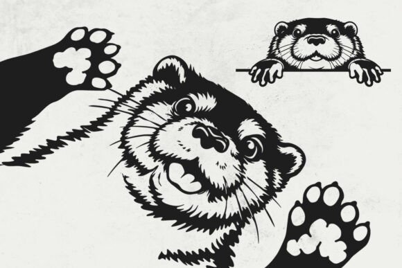 Cute Otter SVG: A Playful Addition to Embroidery Projects