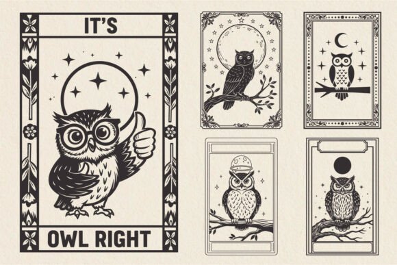 Funny Owl Tarot SVG Bundle: A Designer’s Honest Review for Real Embroidery Use