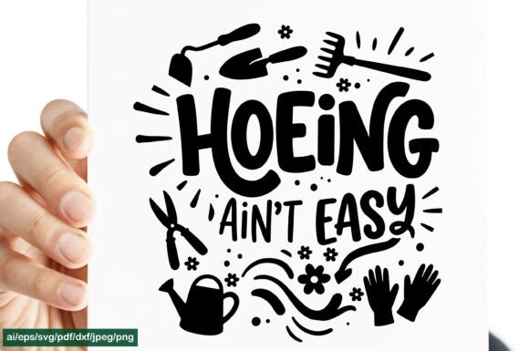 Hoeing Ain’t Easy SVG PNG: A Designer’s Honest Review